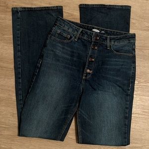 OLD NAVY High Rise Flare jeans 10 Tall NWOT